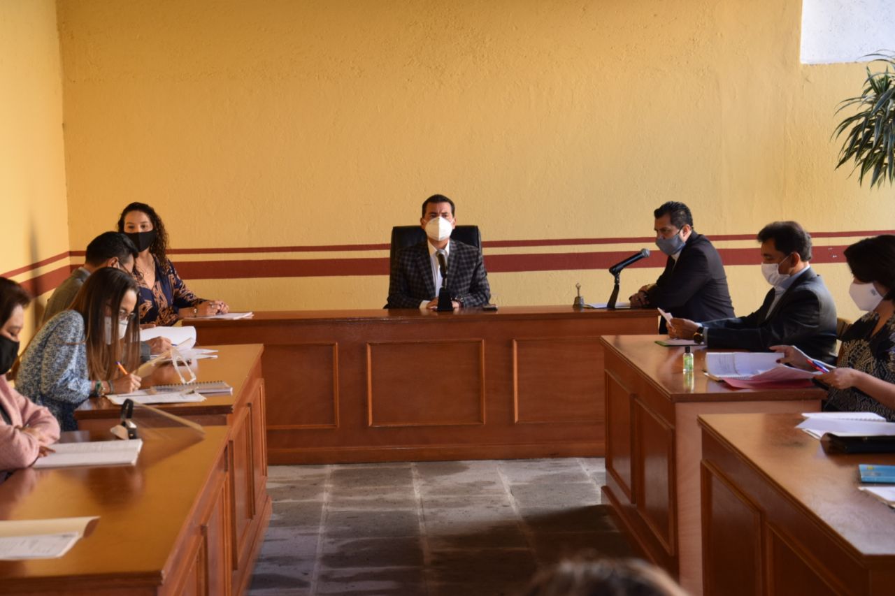 Foto: Cortesía Aprueba Cabildo de San Pedro Cholula programa  emergente de apoyo al comercio establecido