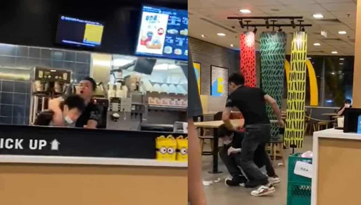 Foto: Cortesía Cliente de McDonald’s golpea a empleado por pedirle ponerse el cubrebocas (Video)