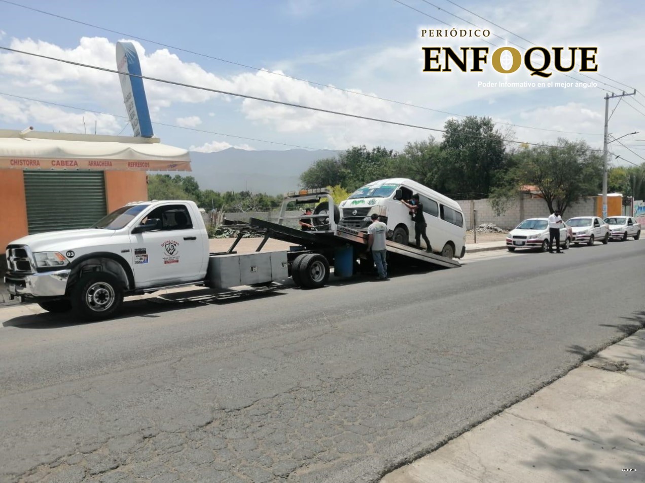 Foto: Cortesía SMT realiza operativos en trasporte público de Acatzingo