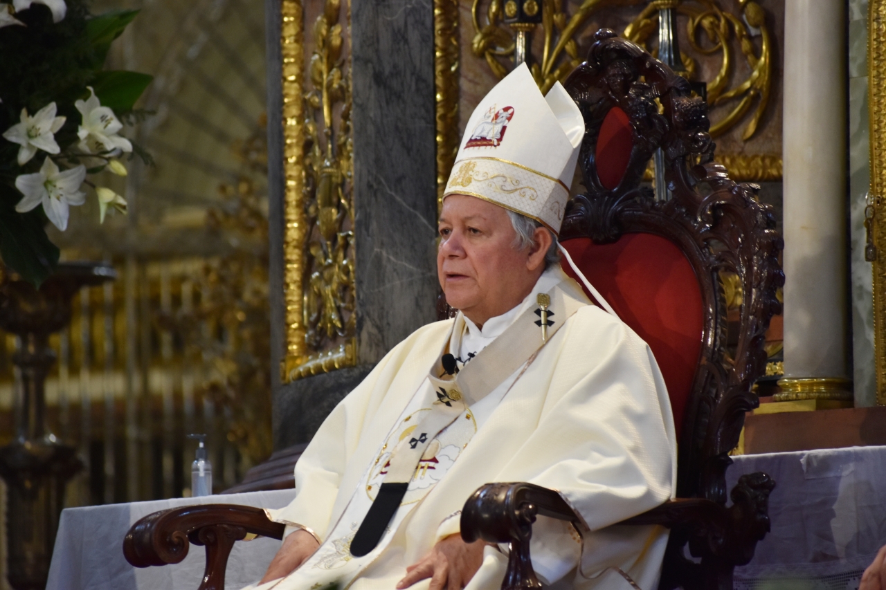 Arzobispo de Puebla reitera llamado a respetar medidas sanitarias