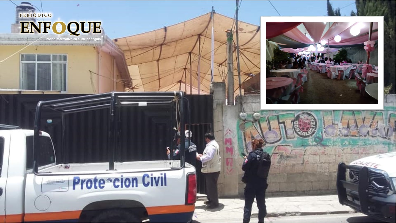 Foto: Cortesía En plena pandemia vecinos de Acajete realizan fiestas; ignoran recomendaciones de PC