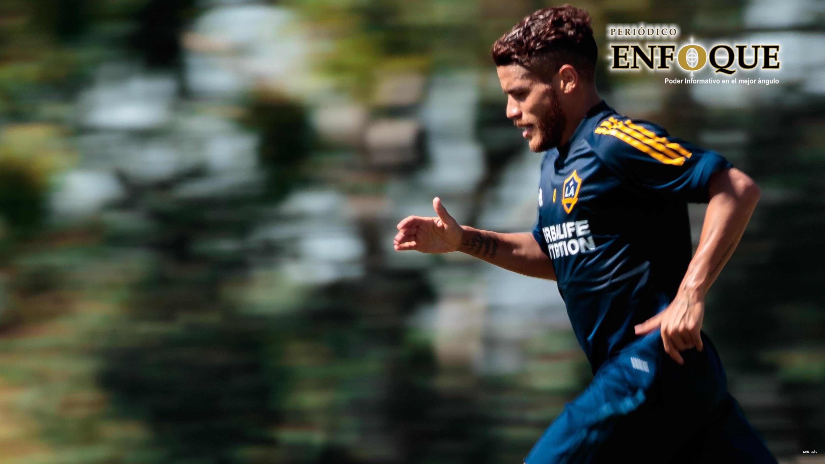 Foto: Cortesía Jonathan Dos Santos ; me quiero retirar en el L.A. Galaxy