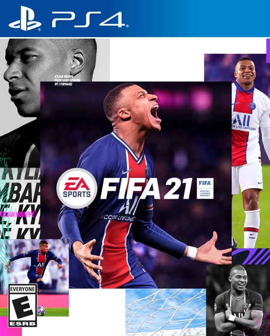 Foto: Cortesía Revela EA Sports a Kylian Mbappé como portada del FIFA 21