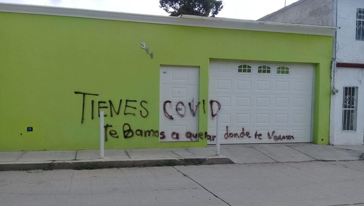 Foto: Cortesía Amenazan a enfermera de Durango: “Tienes covid, te vamos a quemar”
