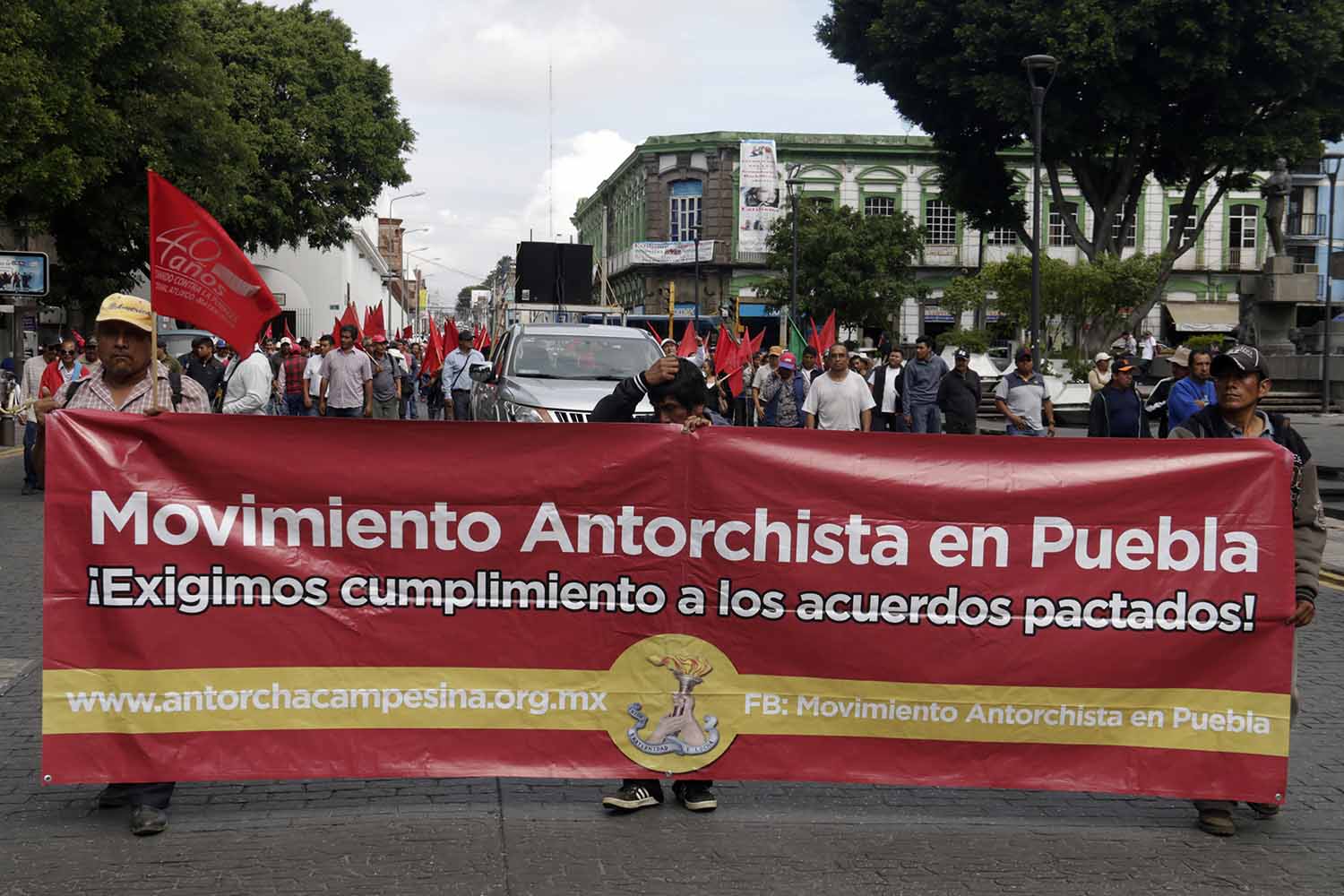 Foto: Cortesía Rechaza TEPJF registro como partido a Movimiento Antorchista en Puebla