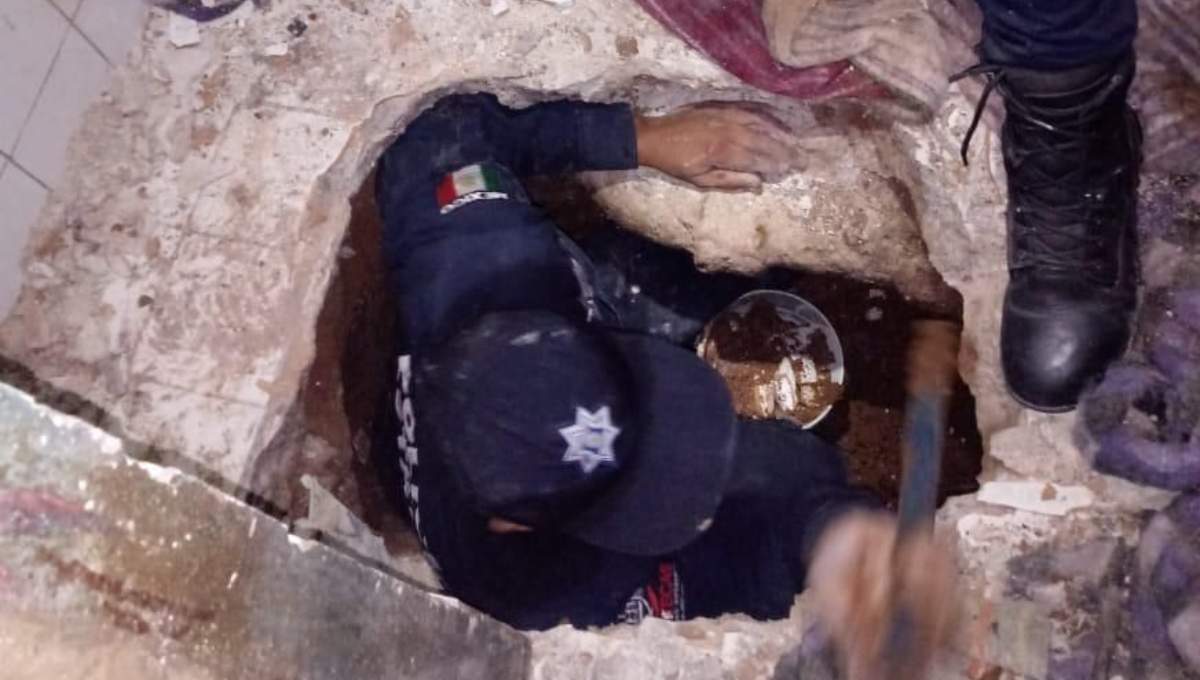 Foto: Cortesía ¿Igualito que el “Chapo”? Hallan nuevo túnel en penal de Cieneguillas