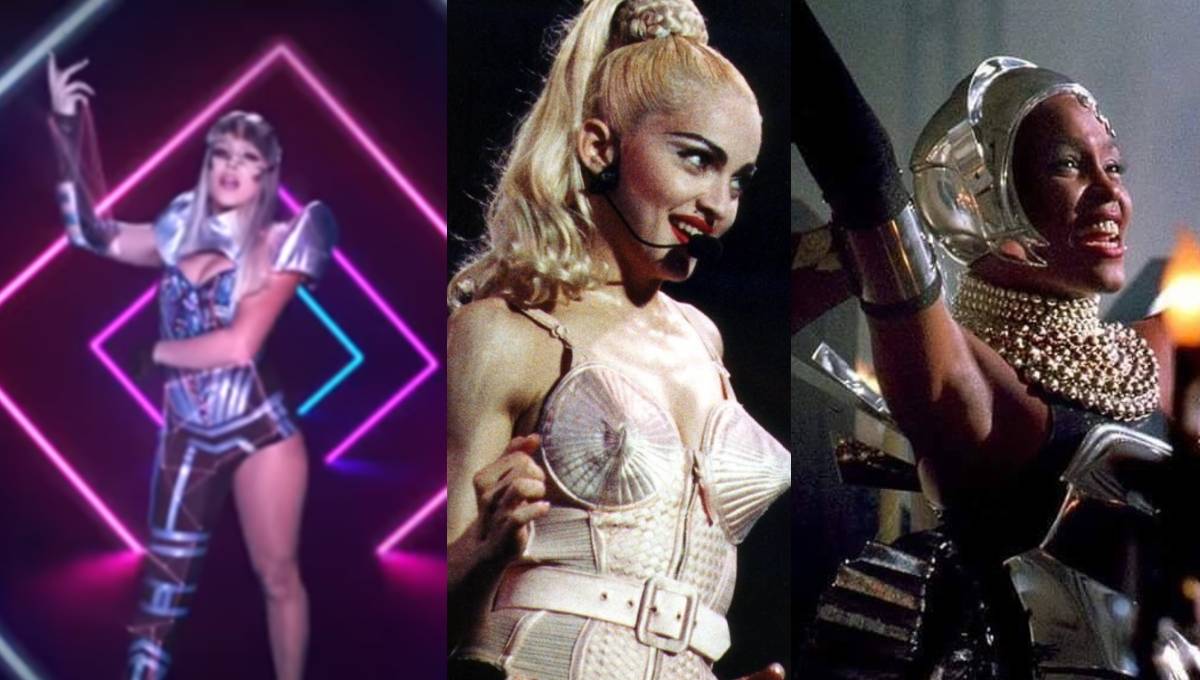 Foto: Cortesía ¿Se acabó la imaginación? Danna Paola copia look de famosas para video ‘No Bailes Sola’