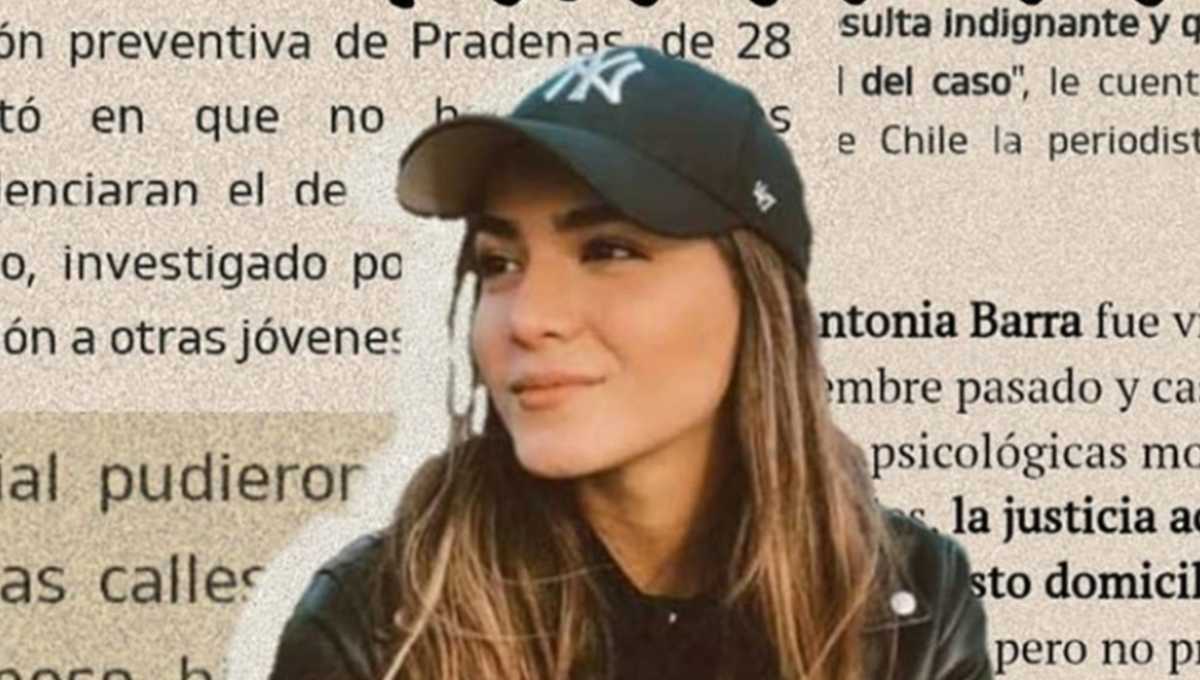 Foto: Cortesía Indignación por Antonia Barra: se suicidó a los 21 años después de haber sido violada