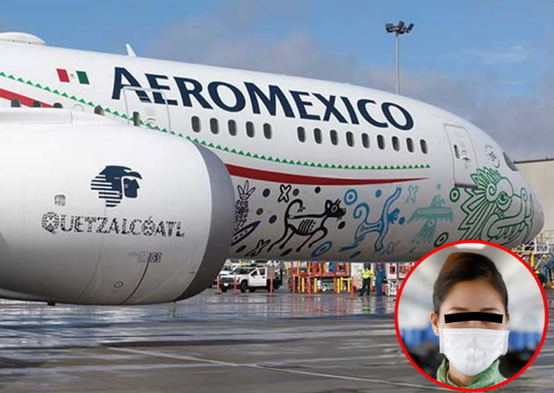 Foto: Cortesía Aeroméxico cancela vuelo Madrid-México por personal con síntomas de covid-19