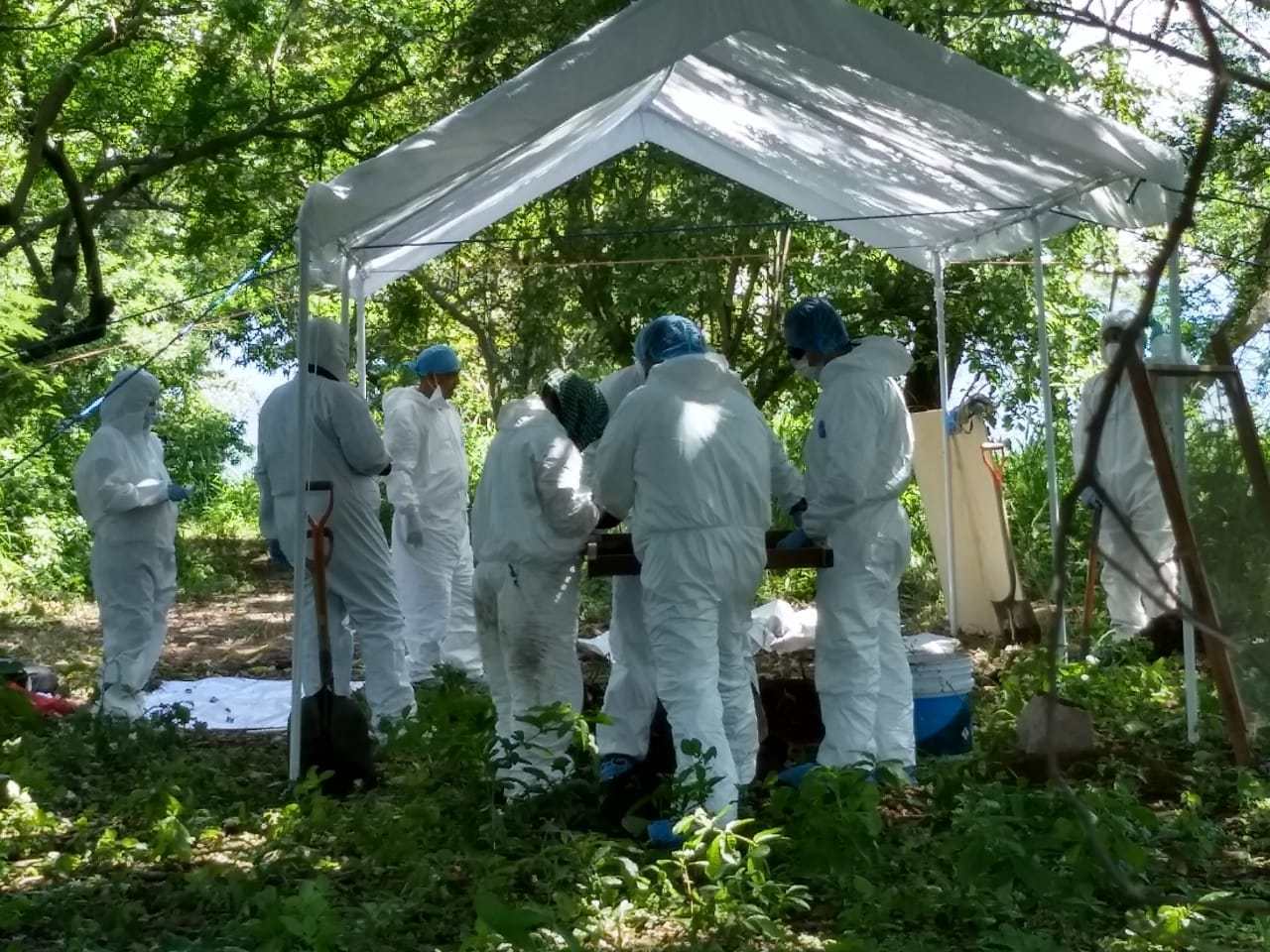 Foto: Cortesía Restos humanos encontrados en predio ‘El Salado’ en Morelos son prehispánicos: INAH