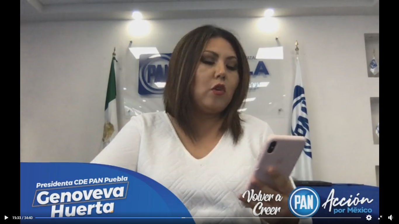 Foto: Cortesía PAN Puebla someterá a votación su próxima alianza