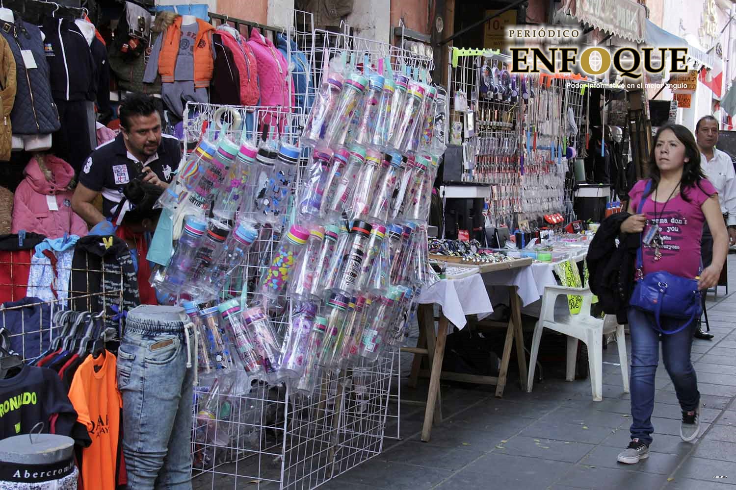 Foto: Cortesía SEGOM desmiente moches para dejar a ambulantes en el centro histórico