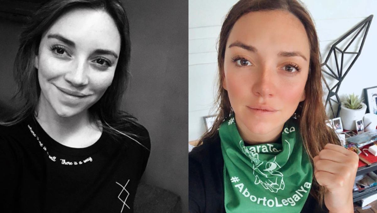 Foto: Cortesía “¡Nos decepcionas!” Regina Blandón se muestra a favor del aborto y pierde millones de seguidores