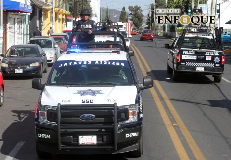 Foto: Cortesía Mueren dos oficiales de la SSC en Tlaxcala