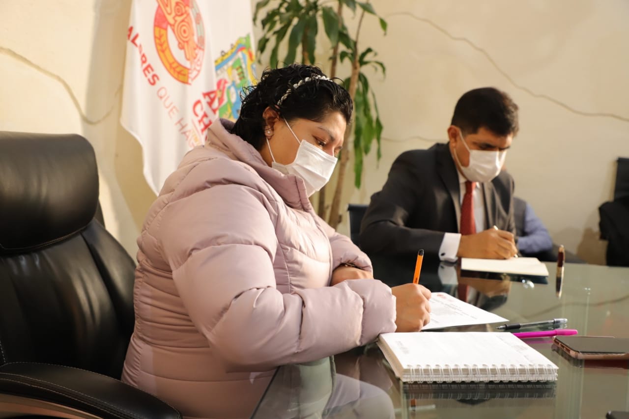 Foto: Cortesía Establece San Andrés Cholula primeras acciones de reactivación económica y laboral