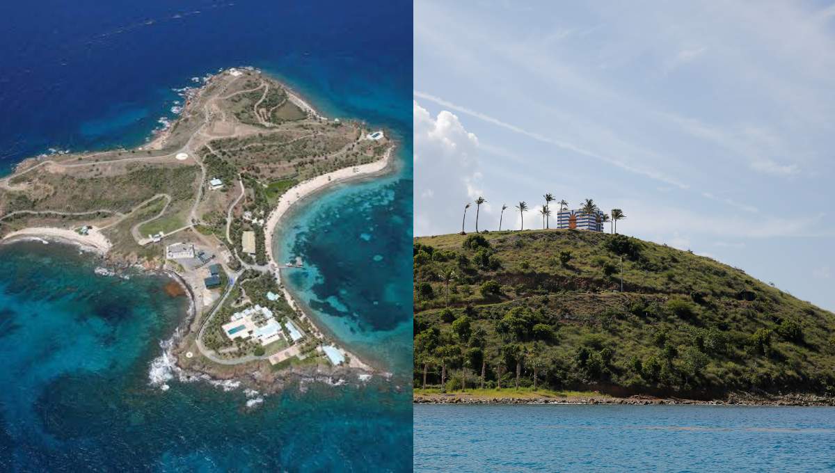 Foto: Cortesía Así luce la lujosa isla privada de Epstein donde realizaba fiestas sexuales con famosos (Video)
