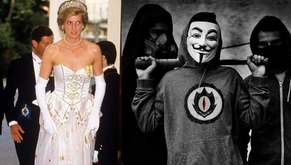 Anonymous revela la “verdadera razón” detrás de la muerte de la Princesa Diana