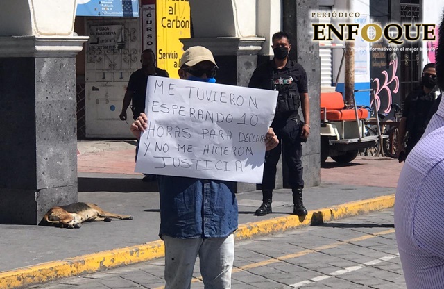 Foto: Omar Sánchez Protestan en Huejotzingo por libertad de agresor de una niña de 11 años