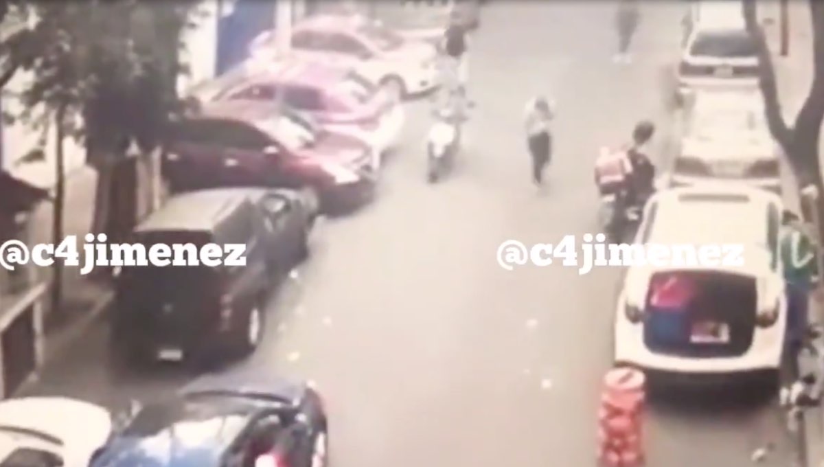 Foto: Cortesía Difunden video del tiroteo en la colonia Anáhuac en la CDMX