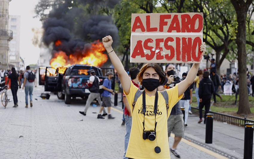 Foto: Cortesía Policía de Jalisco ha incurrido en excesos para contener el COVID-19, señala Encinas