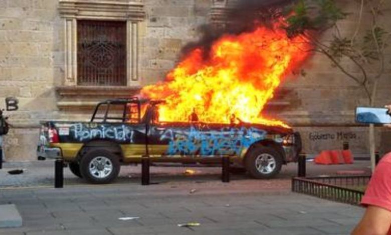Foto: Cortesía Infiltrados en protestas de Guadalajara son de CDMX, Michoacán y Yucatán: Alfaro