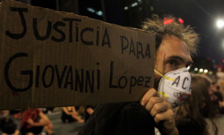 Foto: Cortesía Tres policías implicados en asesinato de Giovanni López ya fueron detenidos
