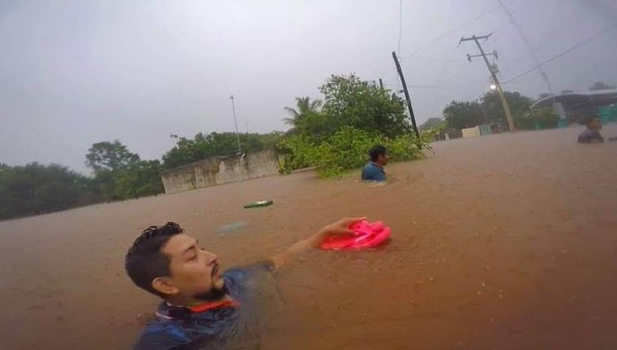 Foto: Cortesía Aterrador: Circulan impactantes videos de la tormenta ‘Cristobal’ en Cancún