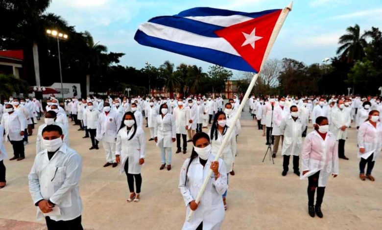 Foto: Cortesía Más de 6 mdd pagará INSABI a médicos cubanos por atención de COVID-19 en México