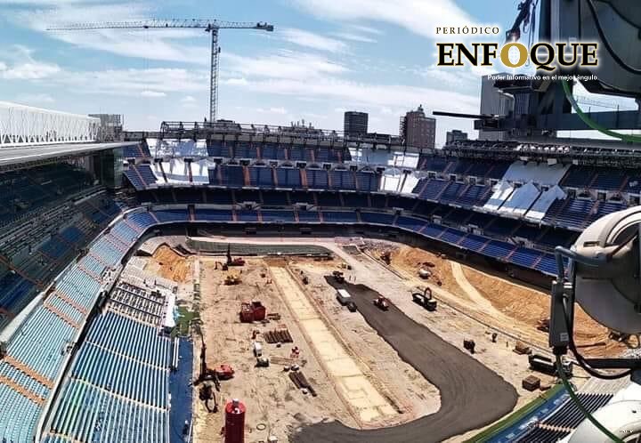 Foto: Cortesía Las increíbles imágenes de la remodelación del estadio Santiago Bernabéu