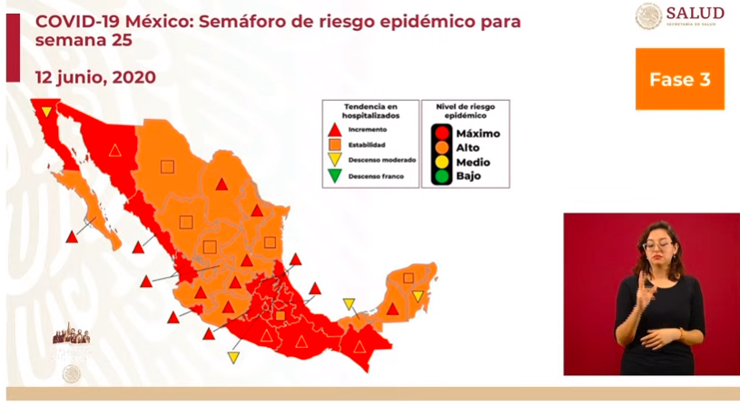 Foto: Cortesía Puebla continua en semáforo rojo, esta es la lista de los estados que pasan al semáforo naranja y los que siguen en rojo