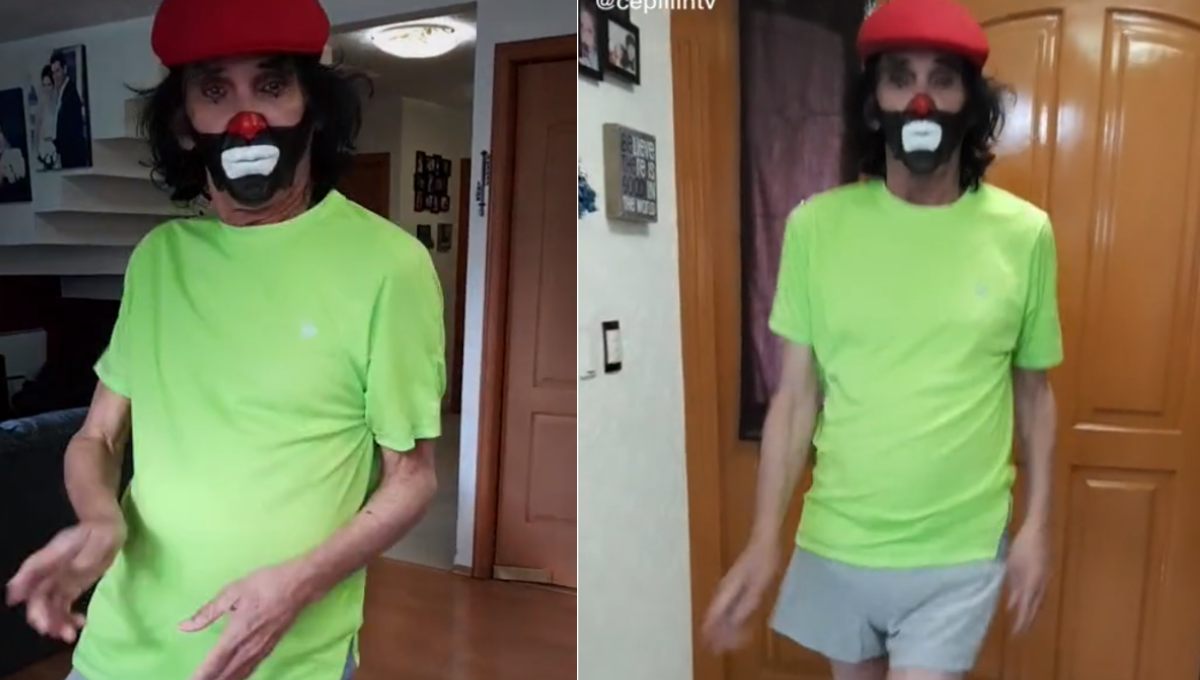 Foto: Cortesía “¿Cómo desveo esto?”: Critican a Cepillín por hacer sexy challenge en TikTok (Video)
