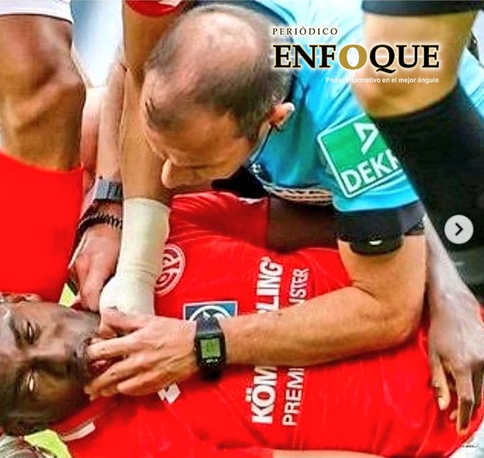 Foto: Cortesía Árbitro le salvó la vida a jugador en pleno partido