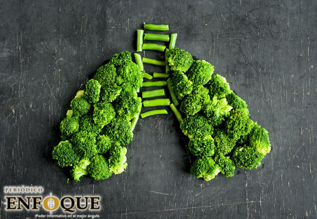 Foto: Cortesía Alimentos contra la inflamación pulmonar