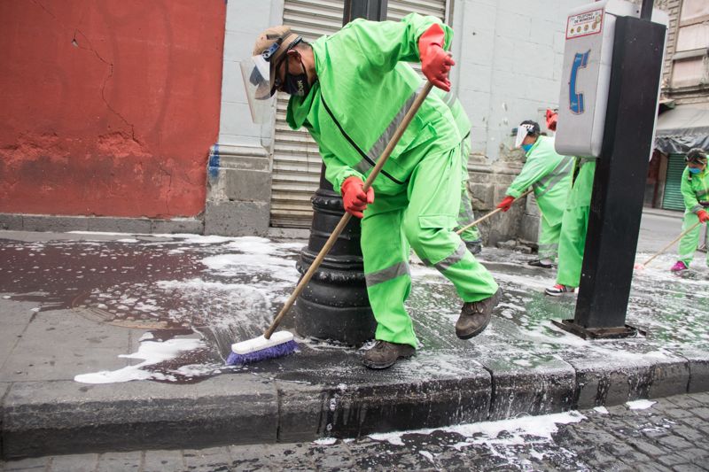 Foto: Cortesía Sin equipo de protección, barrenderos ven morir a compañeros por COVID-19