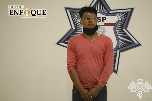 Foto: Cortesía Capturan a narcomenudista de “La Patrona” en Amozoc