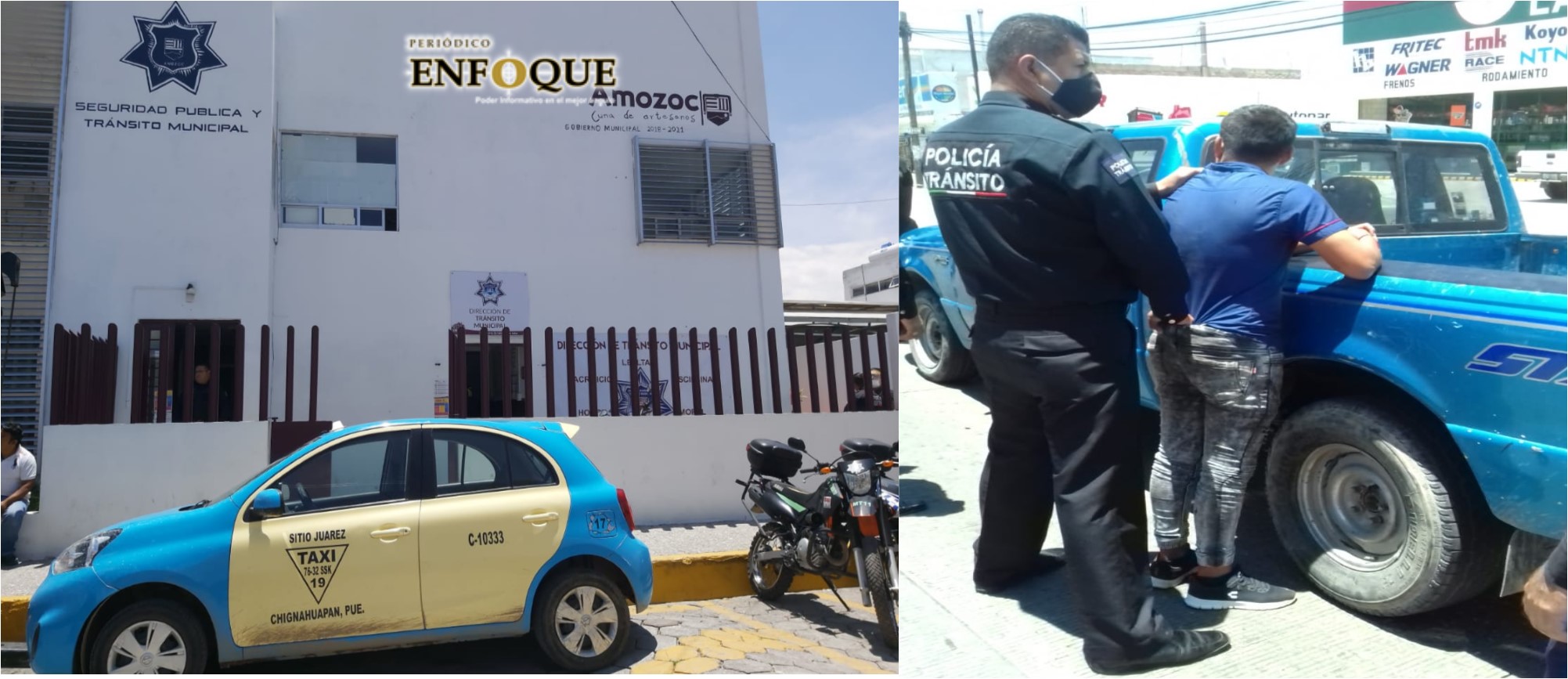 Seguridad y Vialidad de Amozoc recuperan unidades con reporte de robo