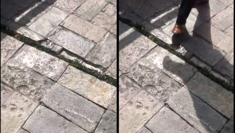 Foto: Cortesía ¿Por qué se separaron las banquetas durante el sismo en la CDMX? (Video)