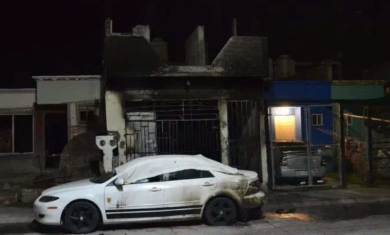 Foto: Cortesía ¿”El Marro” cumple amenaza? Sicarios queman casa en Salamanca, hay 2 niños heridos