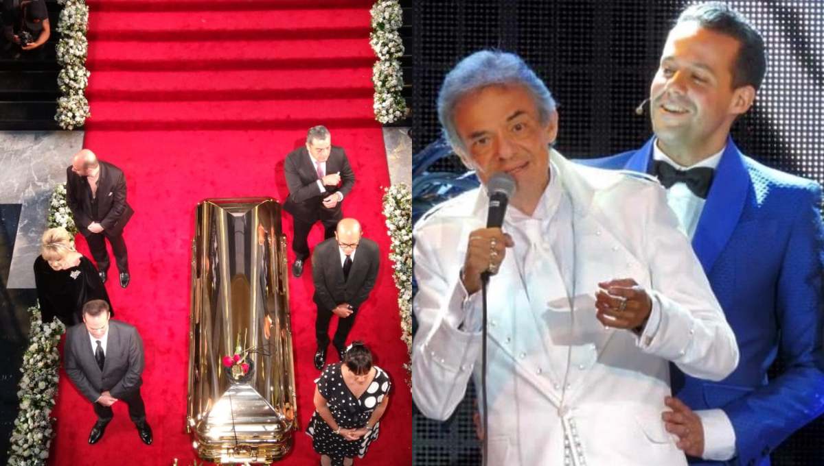 Foto: Cortesía ¿Será posible? Ataúd de José José no era de oro, asegura su hijo