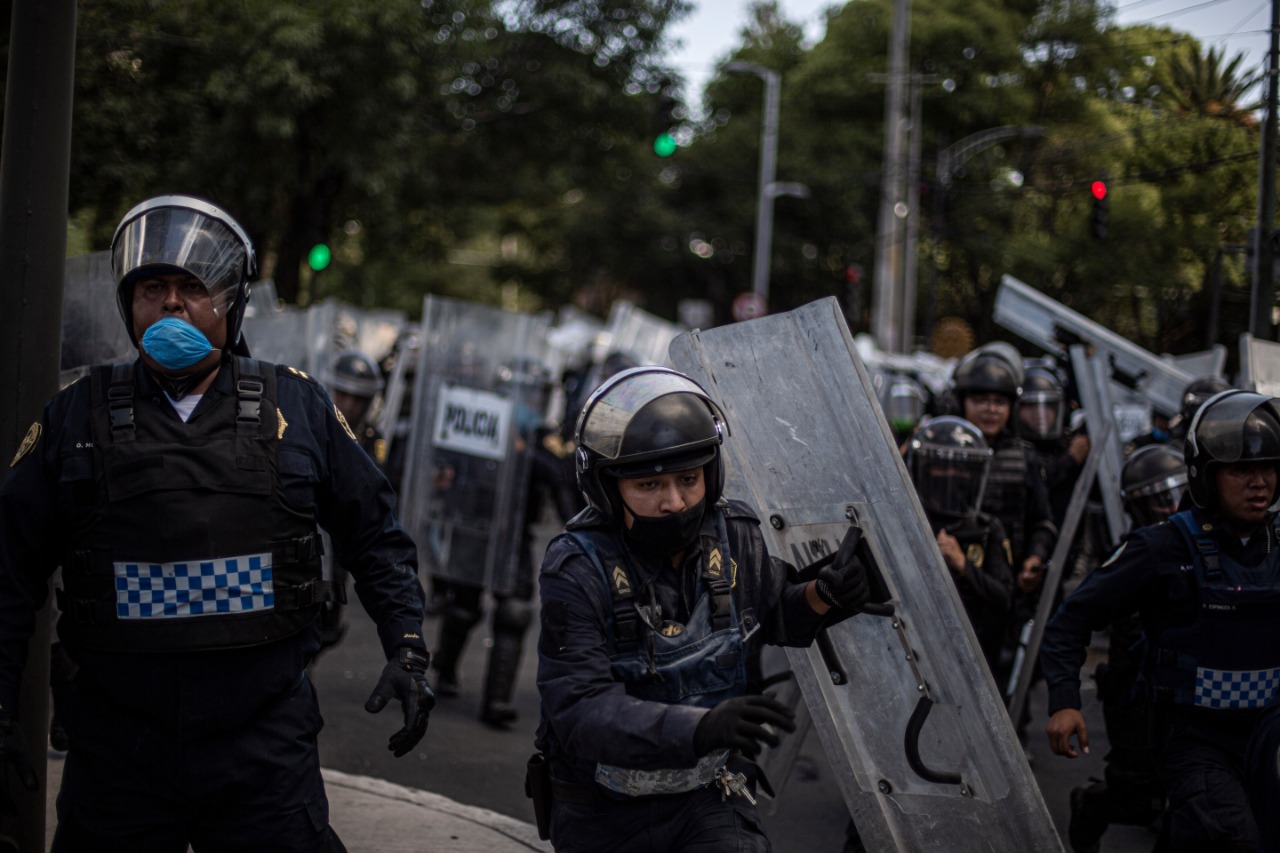 Foto: Cortesía Separan del cargo a 20 agentes de Jalisco por detenciones ilegales en marcha por Giovanni