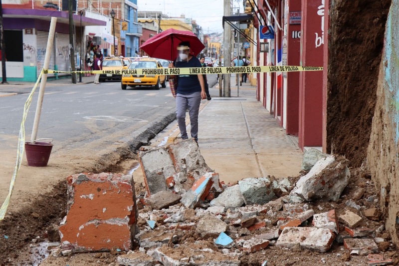 Foto: Cortesía Suman siete muertos en Oaxaca tras el sismo magnitud 7.5