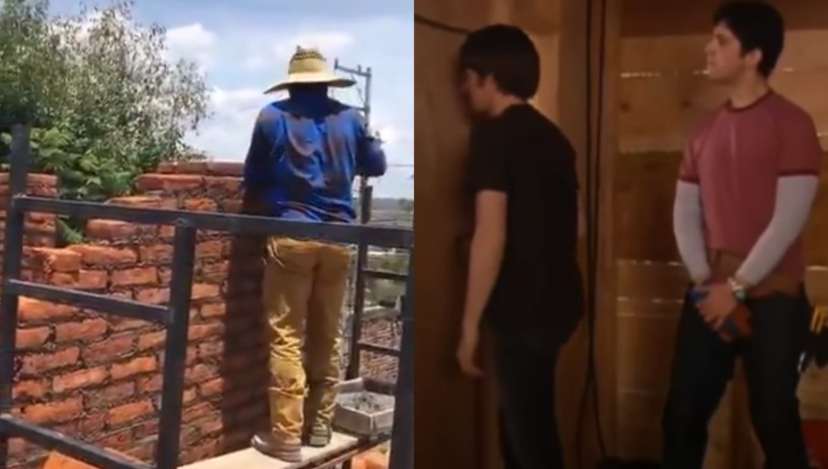 Foto: Cortesía “¿Dónde está la puerta?”: Se hace real la famosa escena de ‘Drake y Josh’