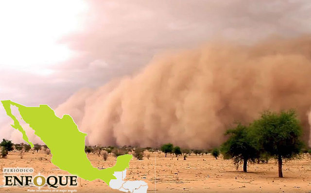 Foto: Cortesía Polvo del Sahara: El fenómeno detrás de la densa nube de arena