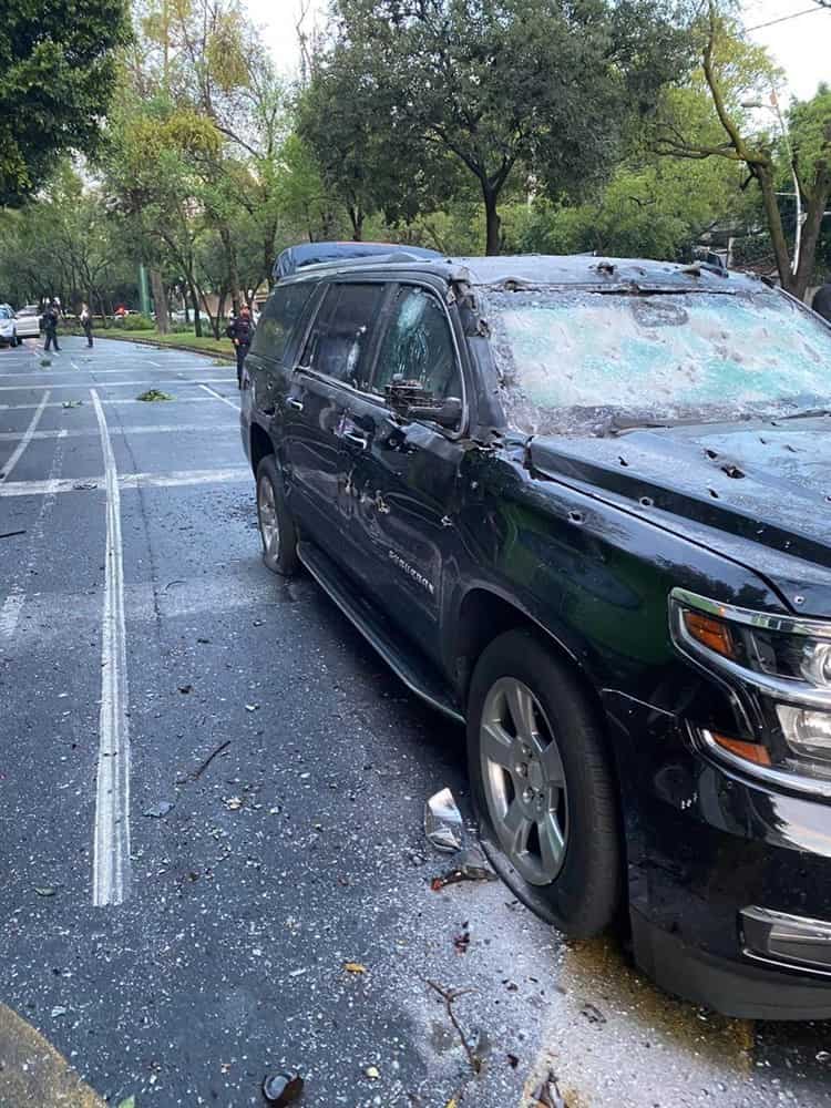Foto: Cortesía Atentan contra Omar García Harfuch, secretario de Seguridad Ciudadana de la CDMX