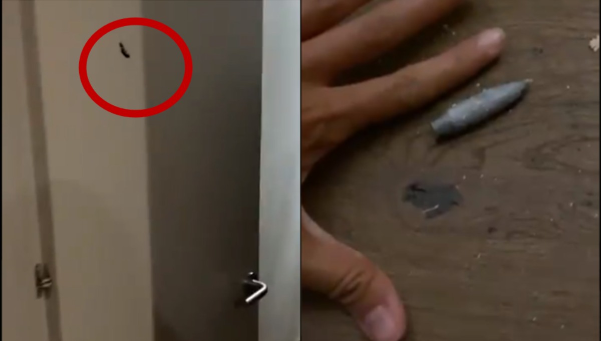 Foto: Cortesía ¡Atravesó hasta la recámara! De este tamaño eran las balas con las que atacaron a García Harfuch (Video)