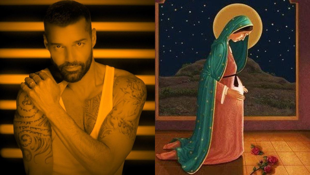 Foto: Cortesía Critican a Ricky Martin por comparar a la Virgen María con vientre de alquiler
