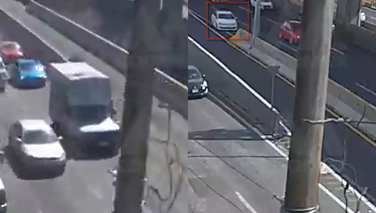 Foto: Cortesía ¿Que pasa ahí? Por tercera vez, un auto vuelca en la misma zona (Video)