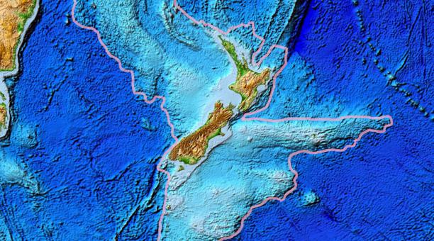 Foto: Cortesía ¿La Atlántida? No, es el continente perdido de Zealandia en nuevos mapas sin precedentes