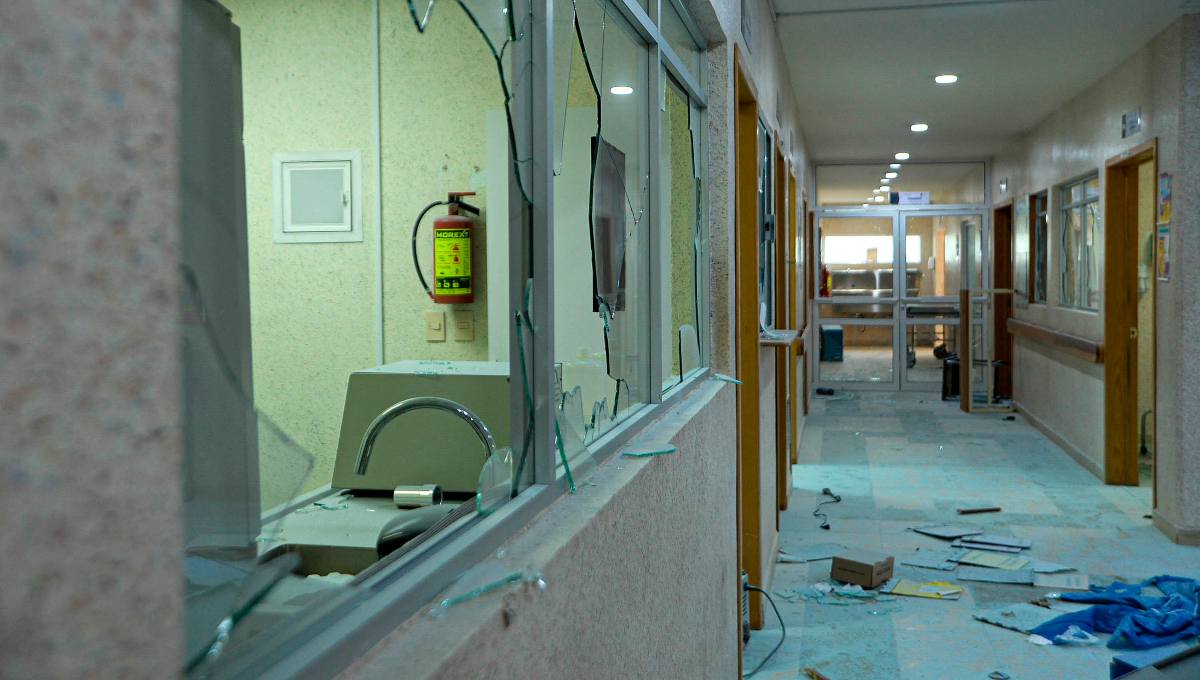 Foto: Cortesía Queman casas y vandalizan hospital en Chiapas tras oponerse a fumigación