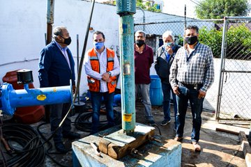 Foto: Cortesía Sustituye Sosapach equipo de bombeo de pozo en Manantiales